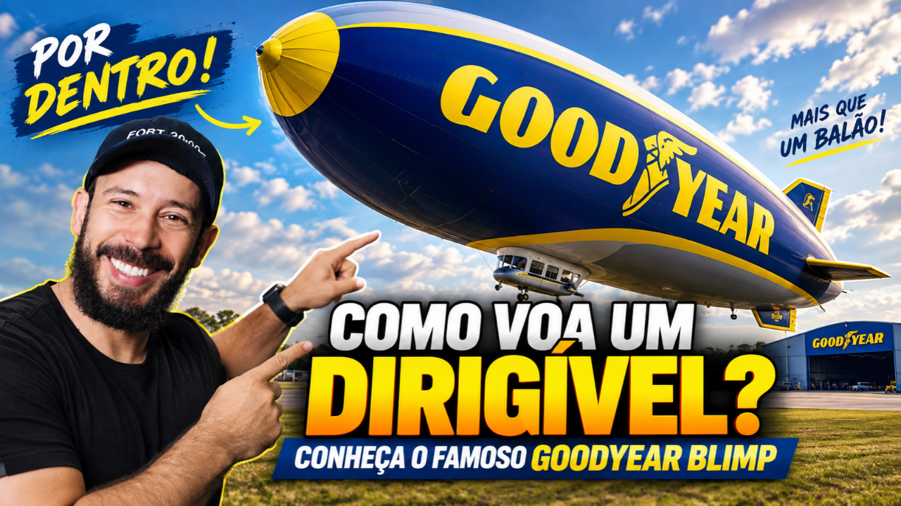 CONHEÇA O DIRIGIVEL DA GOODYEAR